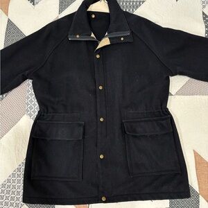 Lands' End Vintage Dark Navy Wool jacket